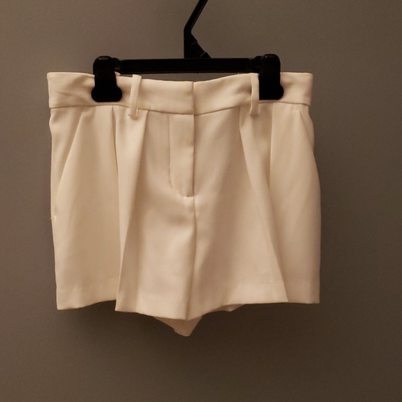 White Polyester Shorts - Picture 6 of 7